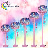 Simarr Kats Unicorn Adjustable Basketball Set For Kids 3 Years and Up